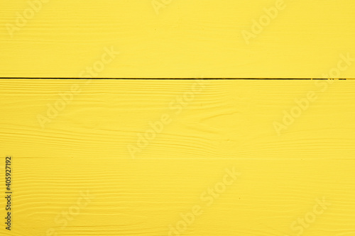 Bright yellow wooden background for your design