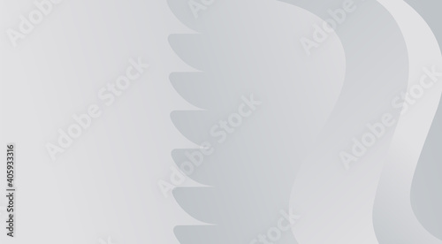 Abstract gray wings  background. Vector illustration. Modern cover layout template.
