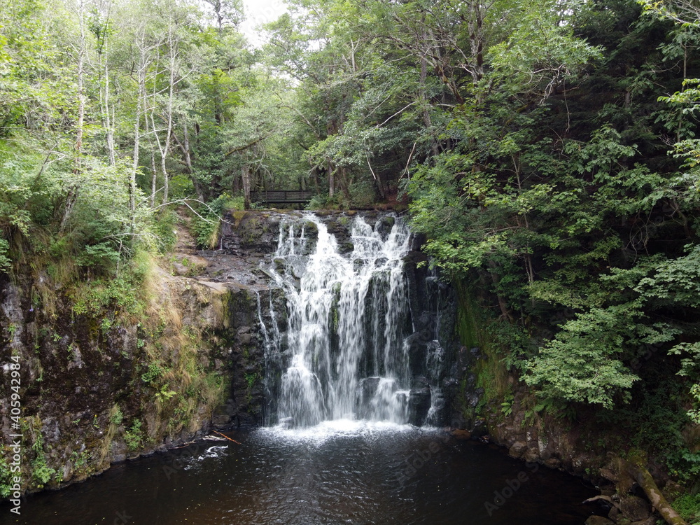 Naklejka premium cascade en Auvergne