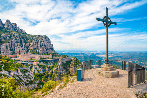 Cross of Saint Michael, Montserrat Abbey