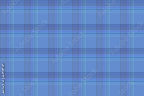 Colorful Plaid Light Blue Tartan Seamless Pattern Background © febrina