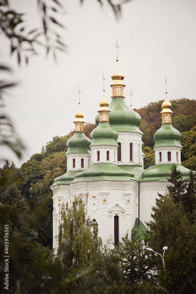 Beautiful orthodox church in Kiev, Ukraine