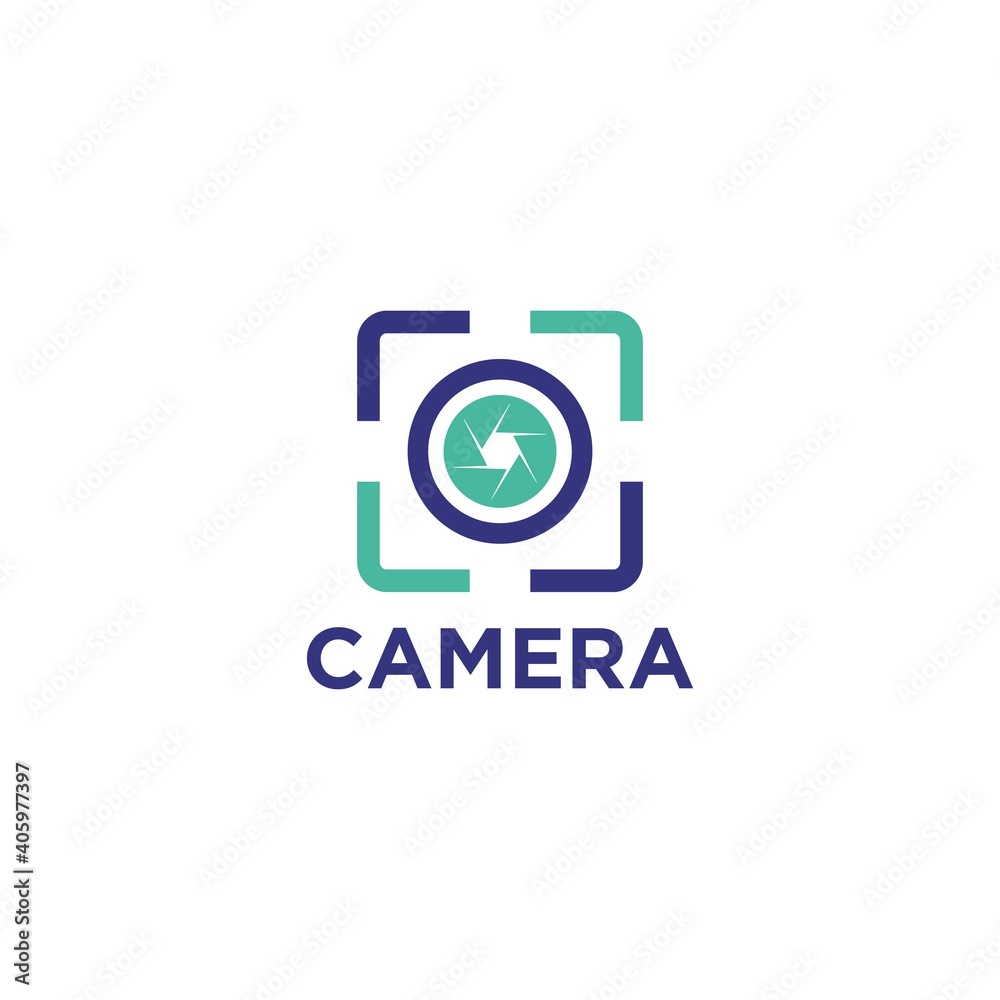 Camera Logo Icon Simple Modren Symbols