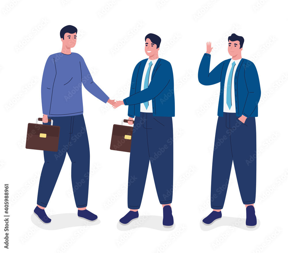 elegants businessmen workers team characters vector illustration design elegants businessmen workers team characters vector illustration design