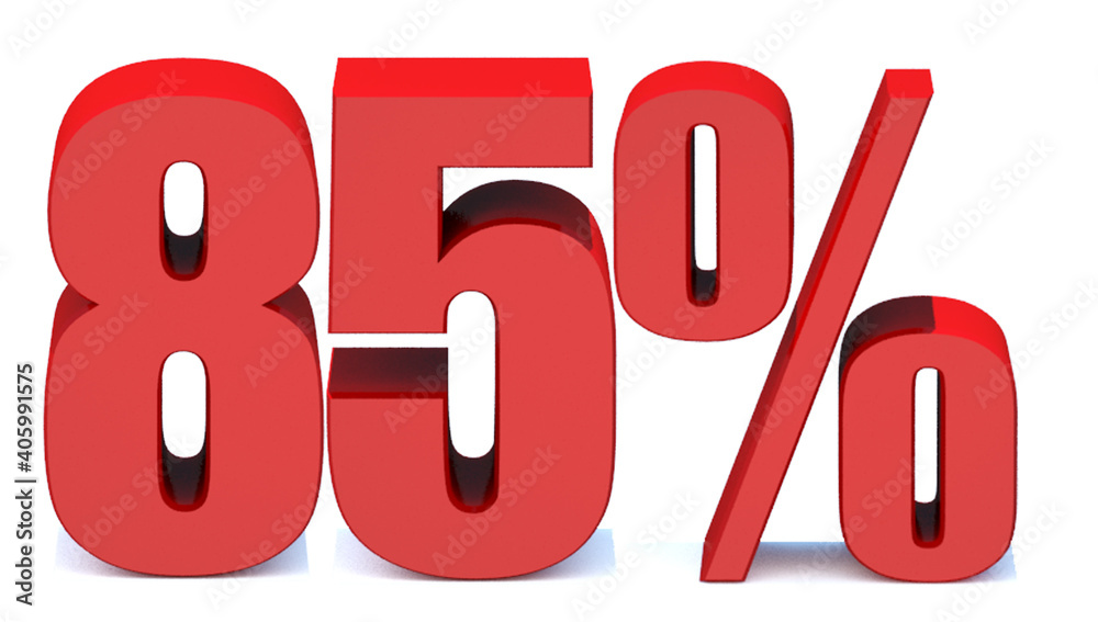 85 Percent off 3d Sign on White Background, Special Offer 85% Discount Tag, Sale Up to 85 Percent Off,big offer, Sale, Special Offer Label, Sticker, Tag, Banner, Advertising, offer Icon 85 Percent off 3d Sign on White Background, Special Offer 85% Discount Tag, Sale Up to 85 Percent Off,big offer, Sale, Special Offer Label, Sticker, Tag, Banner, Advertising, offer Icon
