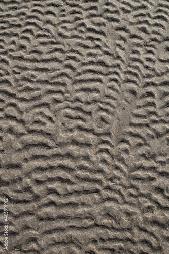abstract tracks in sand