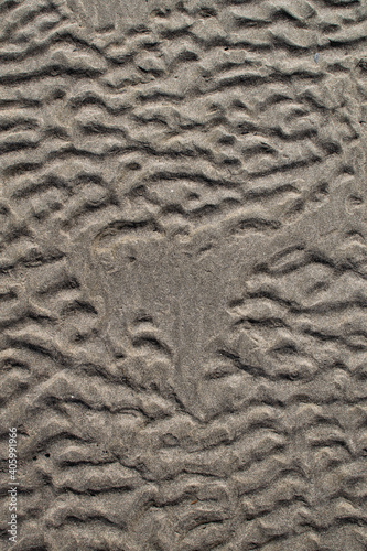 sand with abstract pattern