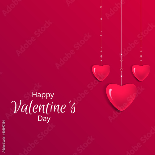 Illustration of vector graphic happy valentine's day1 photo