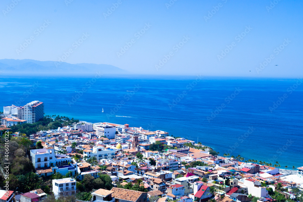 Vista desde el Cielo de Puerto Vallarta