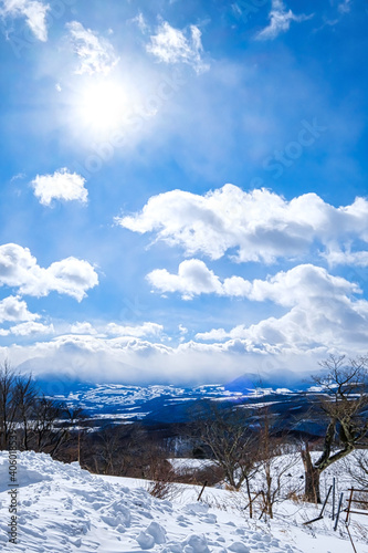 【群馬県】冬季の万座ハイウェー photo