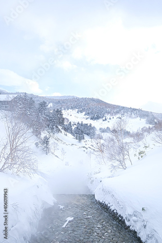 【群馬県】冬季の万座温泉 photo