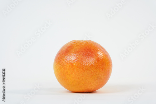 Grapefruit isolated. Pink grapefruit. Organic, health fruit. Copy space. Food market. For sale.