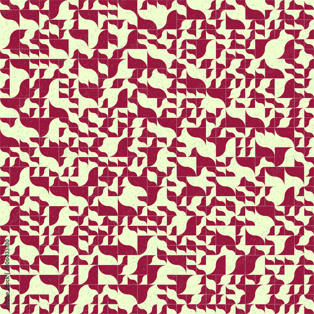 Obraz premium Abstract Geometric Pattern generative computational art illustration