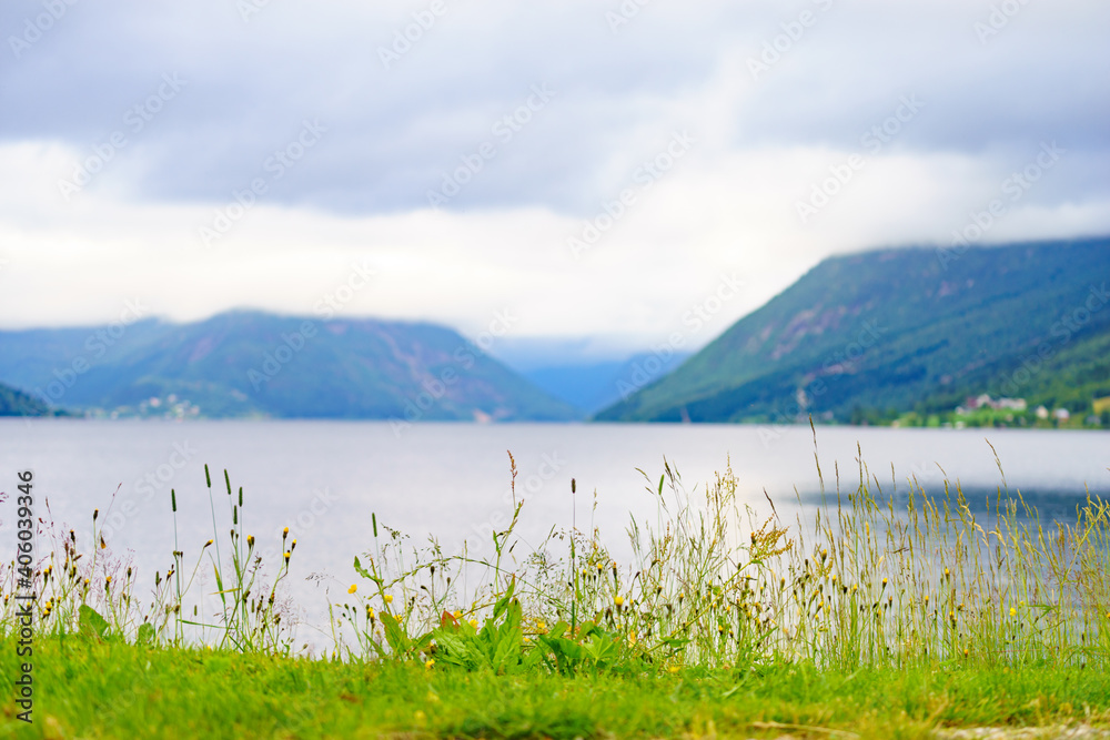 Fjord landscape in Norway