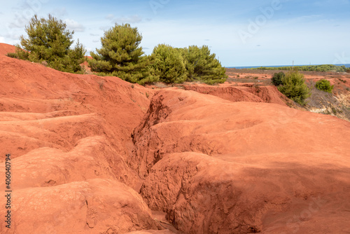 Otranto Puglia bauxite lake