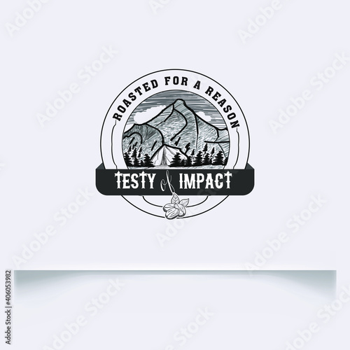 Coffee Vintage Logo Design 