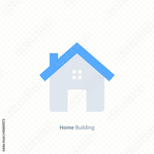 home icon single graphic design element vector illustration for business presentation, info-graphic, web and mobile application, app user interface © AndiMuhammadHasbi