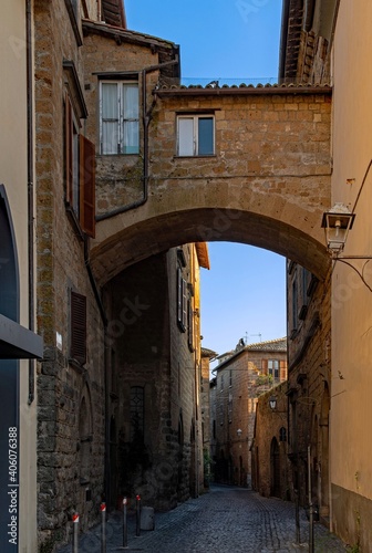 Altstadt von Orvieto in Umbrien in Italien 