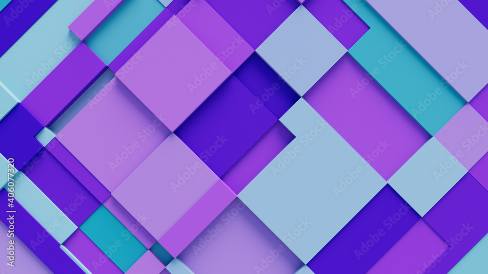 Multicolored tech background, with a geometric 3D structure. Clean, vibrant design with simple, bright, modern forms. 3D render Multicolored tech background, with a geometric 3D structure. Clean, vibrant design with simple, bright, modern forms. 3D render