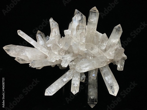 white quartz crystal