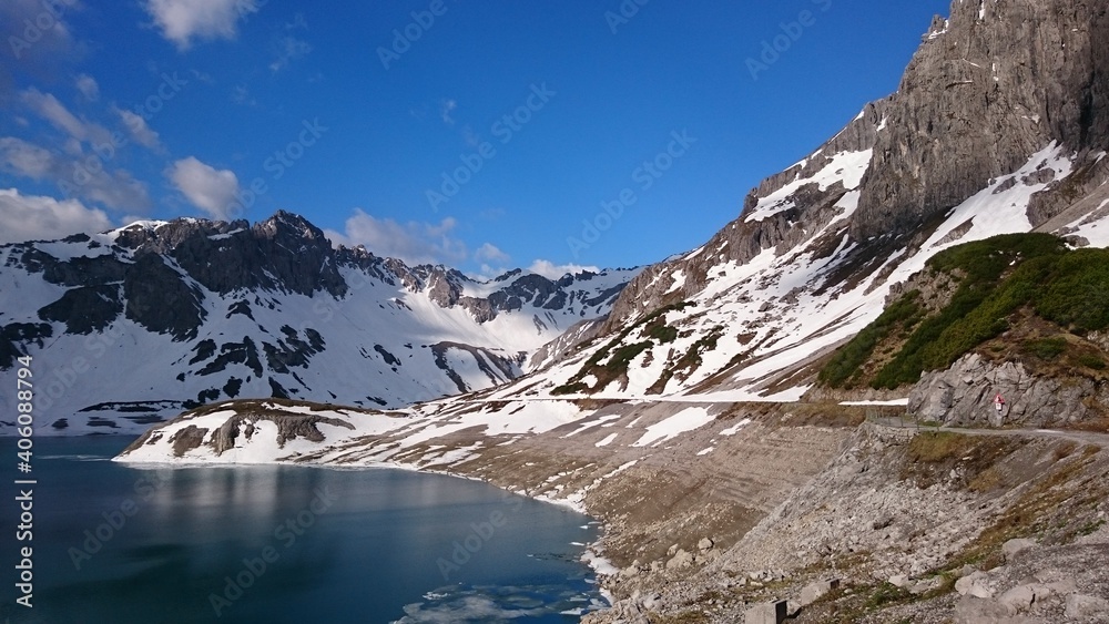 Obraz premium Lünersee