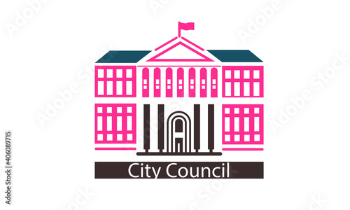 Architectural building of the city Council