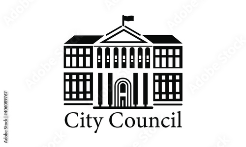 Architectural building of the city Council