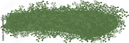 シンプルな草の塊