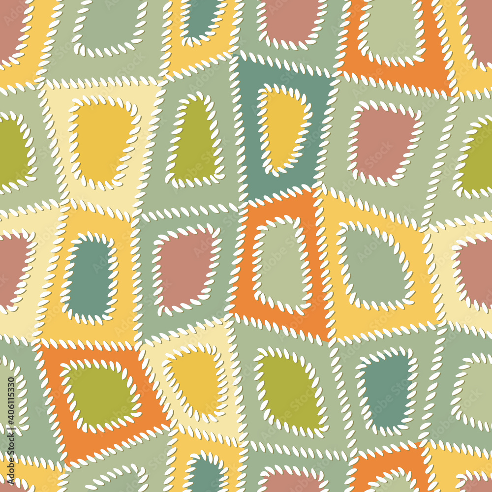 Patchwork Seamless Pattern Patchwork Seamless Pattern