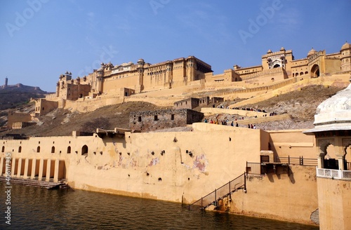 Le fort d'Amber à Amber, Jaipur, Rajasthan, Inde