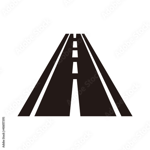 road icon vector illustration sign