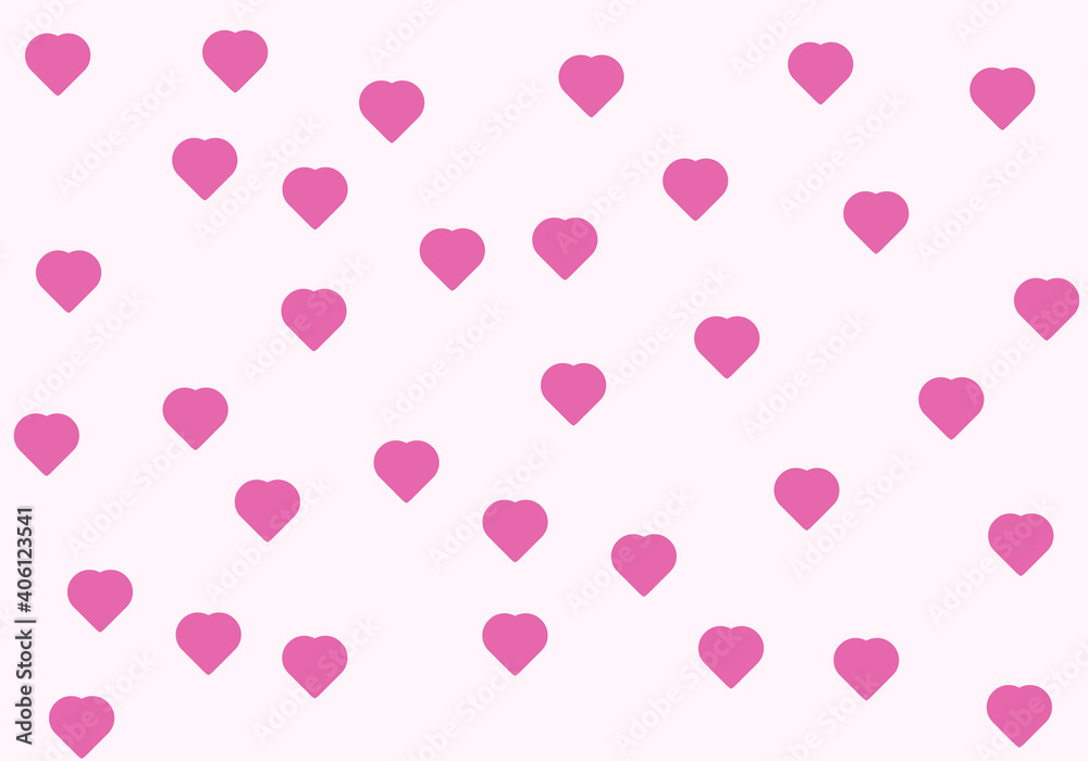 Fondo de corazones rosas de San Valentín. Fondo de corazones rosas de San Valentín.