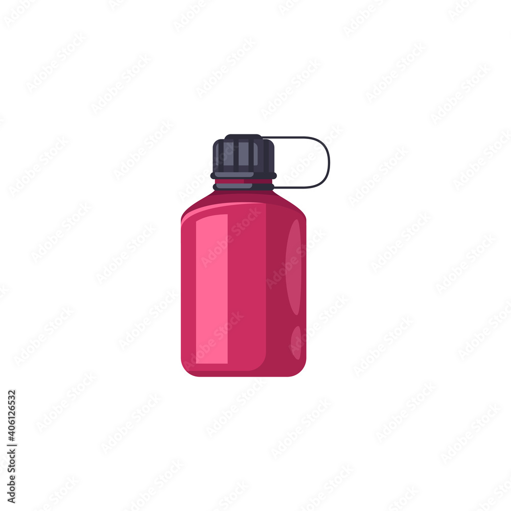 Cartoon Flask Illustration