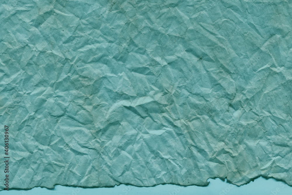 Obraz premium Cardboard blue abstract pattern texture close-up. Retro old paper background. Grunge concrete wall. Vintage blank wallpaper.