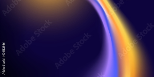 Abstract blurred gradient mesh background in bright rainbow colors. Vector illustration for your graphic design, banner, website, social network or presentation