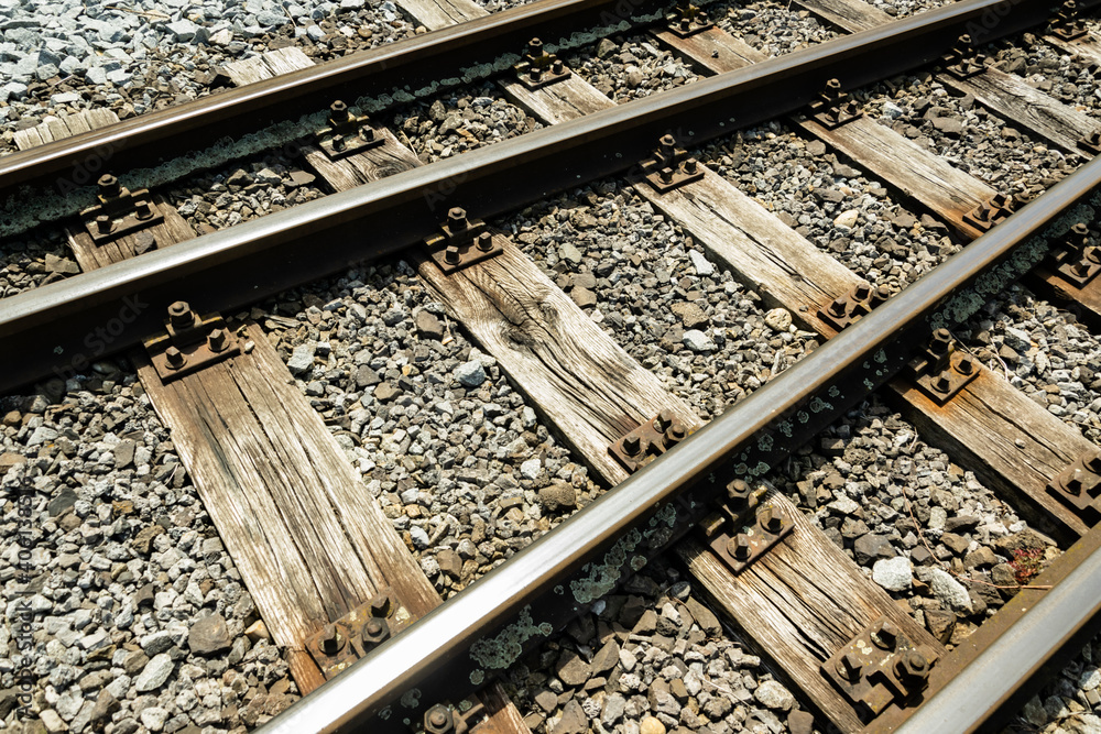 Naklejka premium Bahngleise