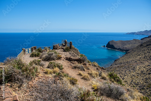 Almería. Cabo de Gata. Zona Carboneras. Playas paradisíacas. 