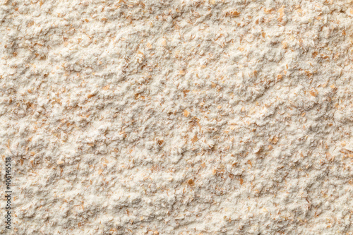 Ground wheat flower full frame close up photo