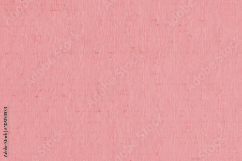 Clean red retro paper background. Vintage cardboard texture. Grunge paper for drawing. Simple blank fabric pattern.
