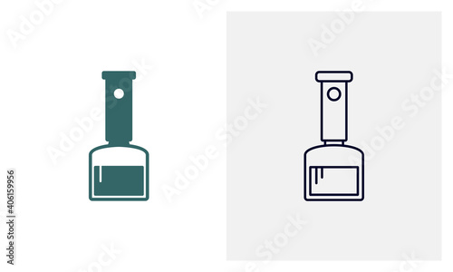 Perfume icon logo design vector template, Fashion icon concepts, Creative design