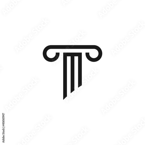 Pillar Logo Template