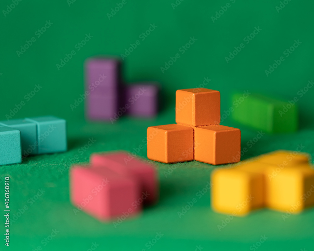 Obraz premium Color Cubes