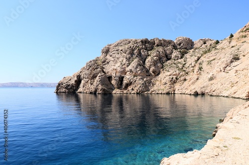 the Zavratnica bay near Jablanac, Croatia photo