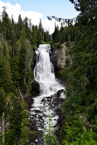 This spectacular 141 foot waterfall is located in the scenic Callaghan Valley south of Whistler, Canada