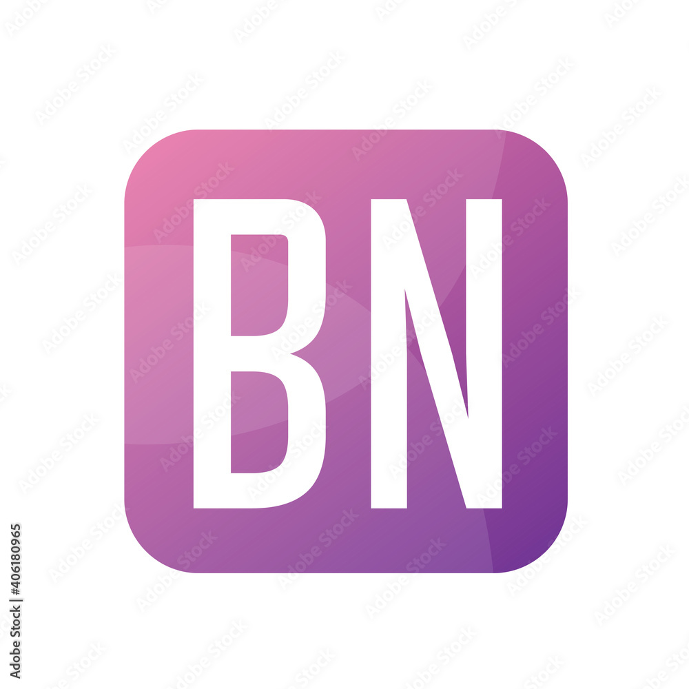 BN Letter Logo Design With Simple style BN Letter Logo Design With Simple style