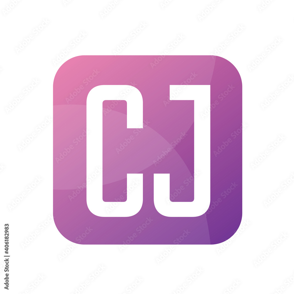 CJ Letter Logo Design With Simple style CJ Letter Logo Design With Simple style