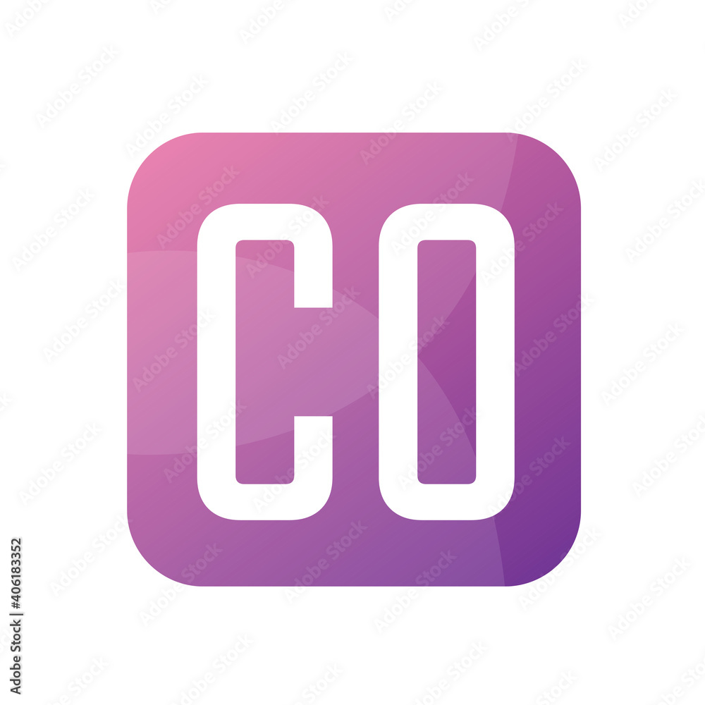 CO Letter Logo Design With Simple style CO Letter Logo Design With Simple style
