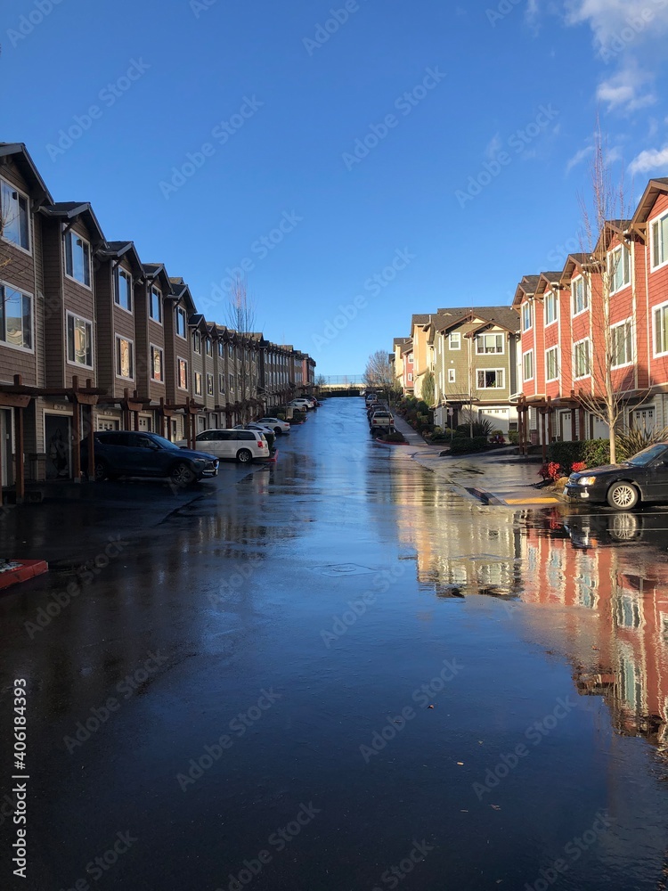 Street after rain