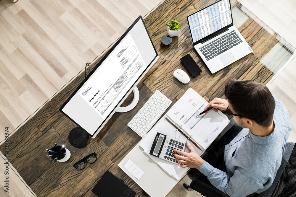 Fototapeta premium Chartered Tax Accountant