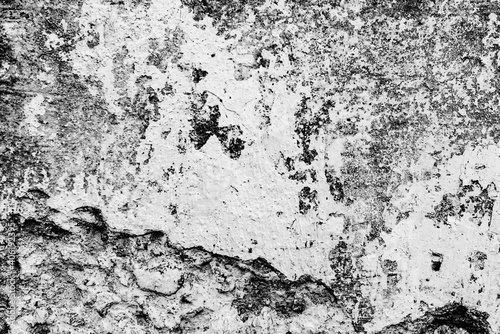 Wallpaper Mural Texture of a concrete wall with cracks and scratches which can be used as a background Torontodigital.ca